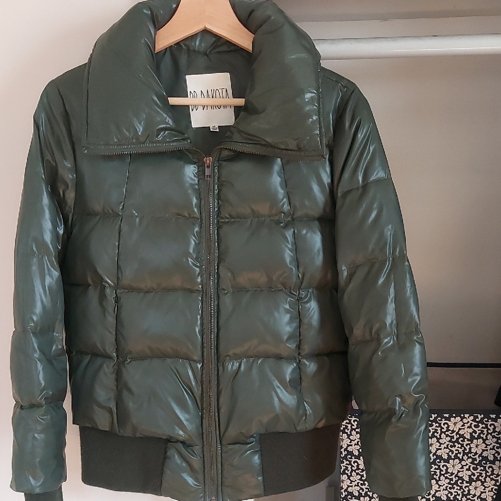 Green Puffer Jacket